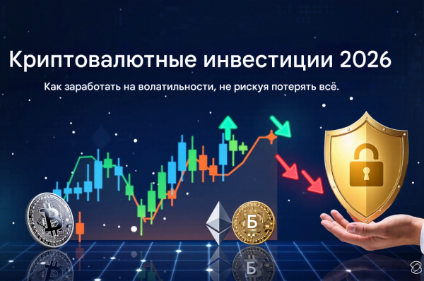 💰 Криптоинвестиции 2026: как заработать на волатильности без риска потерять всё