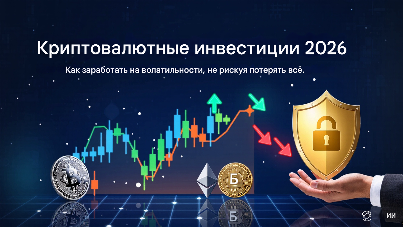 💰 Криптоинвестиции 2026: как заработать на волатильности без риска потерять всё