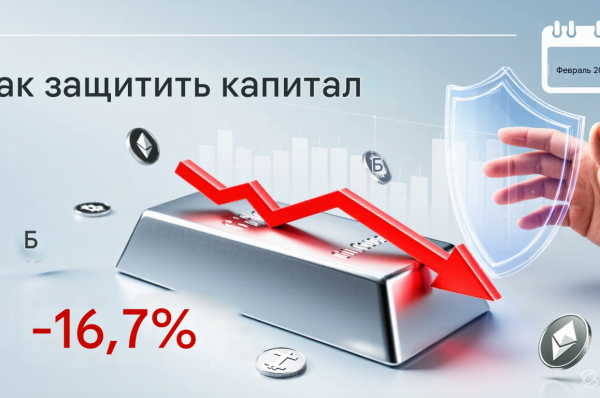 📉 Серебро рухнуло на 16.7% за сутки: что это значит для криптоинвесторов и как защитить капитал в феврале 2026